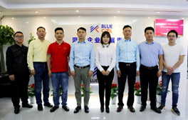 走访常务副会长单位上海蓝酷人力资源有限公司商讨青年企业家联谊会筹备具体事宜