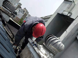 瓦屋面天沟渗漏可以这样防水维修