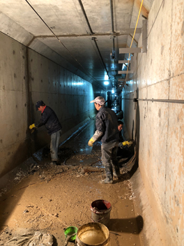 地下管廊防水堵漏施工维修