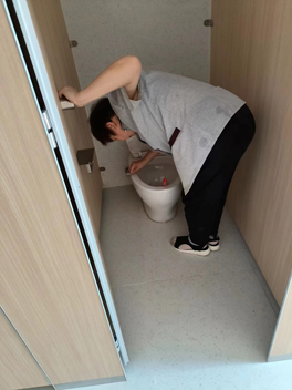 卫生间保洁的处理顺序